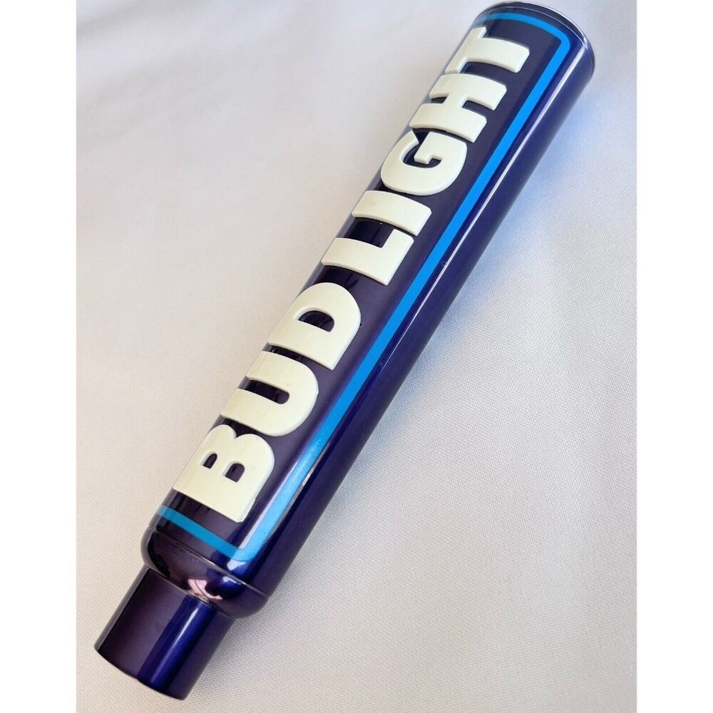 Bud Light Aluminum‎ Logo Beer Tap Handle 12” Tall - Brand New In Box! - Picture 7 of 7